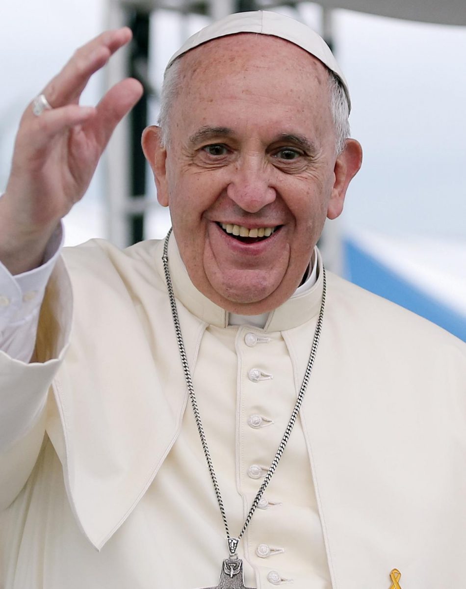 The Pope instills hope