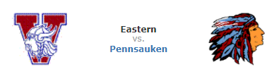 Eastern beats Pennsauken 40-21