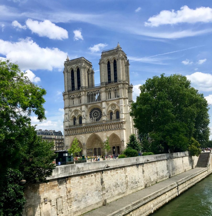Notre Dame as seen from the Left Bank