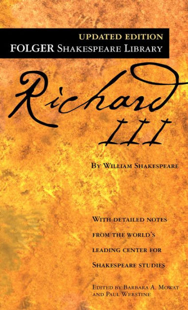 Cover of Shakespeares’s Richard III