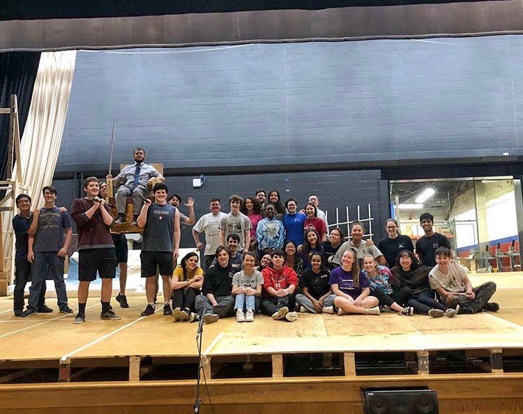 So Id like to thank the cast and especially the crew for a great four years. I never thought I’d make it this far, and I couldn’t have done it without every backstage ritual and eleven o’clock nights with tears and pizza.”
