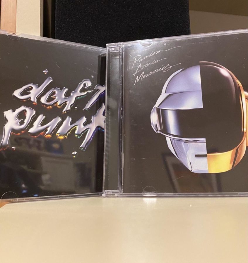 Discovery (left) and Random Access Memories (right) are among Daft Punks greatest releases.