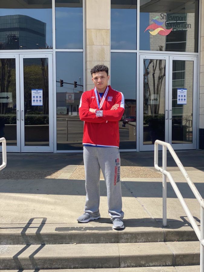 After finishing as the runner-up in his weight class at 2020 Nationals, senior Damian Tinnerello has a bright future ahead of him.