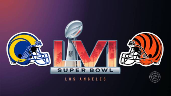 The Los Angeles Rams and Cincinnati Bengals look to face off in Super Bowl LVI on Sunday, February 13th (Source:NFL)

