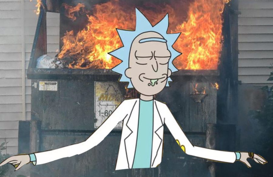 Rick and Morty season six has no problem having another dumpster fire of a season