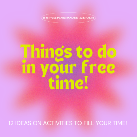 Things to Do in Your Free Time