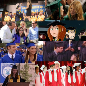 This is a list of movies and TV shows you and your friends shouldn't miss before your graduation. 