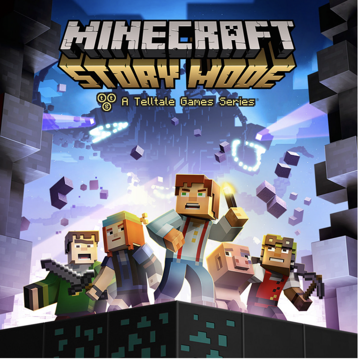  Like Minecraft, Minecraft Story Mode is an adventure story game set in the Minecraft universe. The important line is that the decisions you make in the game affect the outcome of the story. 


