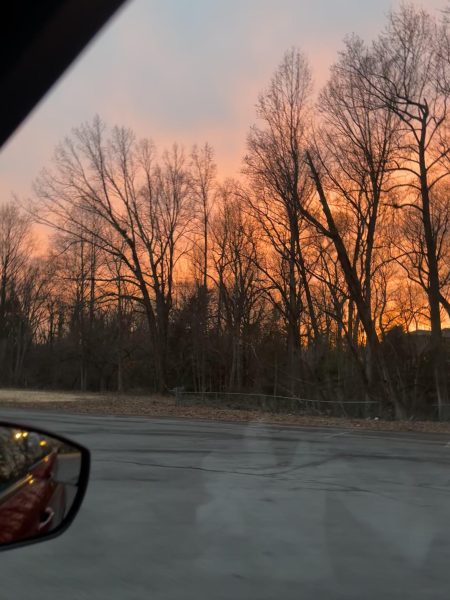 Photos at the exact same time of the exact same sunset