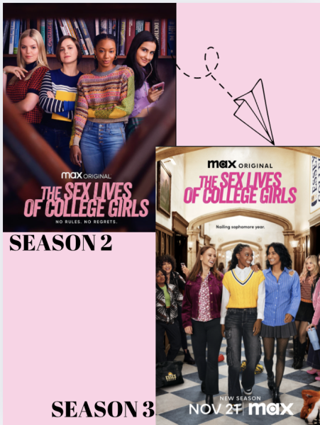 The season 2 and season 3 posters side by side showing Rapp not featured. 